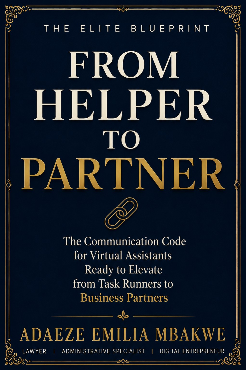 FROM HELPER TO PARTNER cover